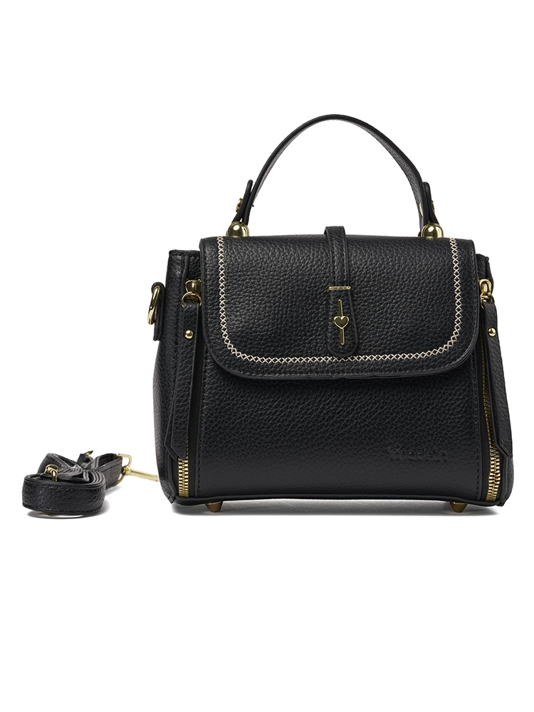 Bolso Madelin Tipo Bandolero Susan Negro