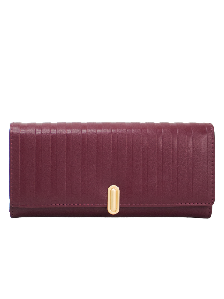 Billetera Madelin Grande Para Dama Youl Tinto