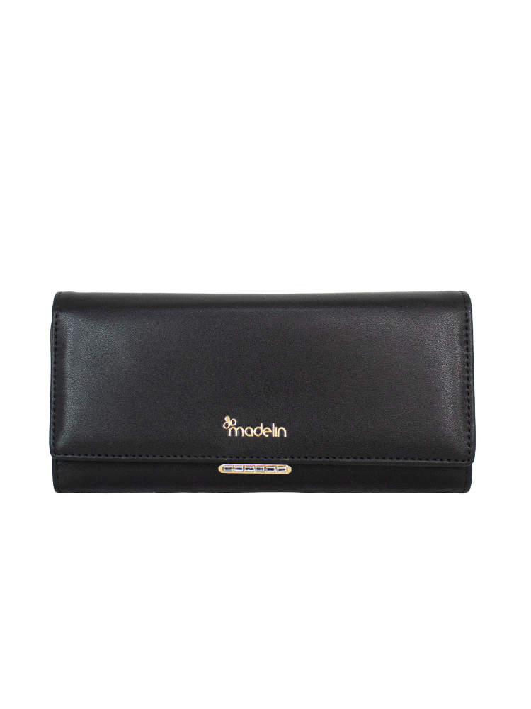 Billetera Grande Madelin Para Mujer Lola Negro