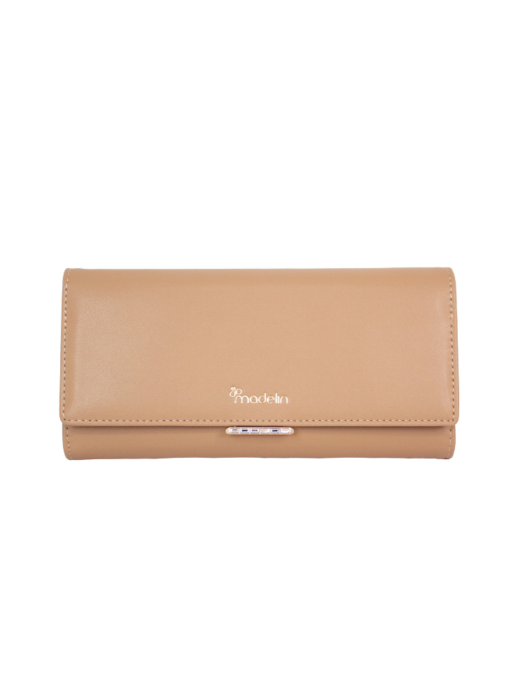 Billetera Grande Madelin Para Mujer Lola Camel