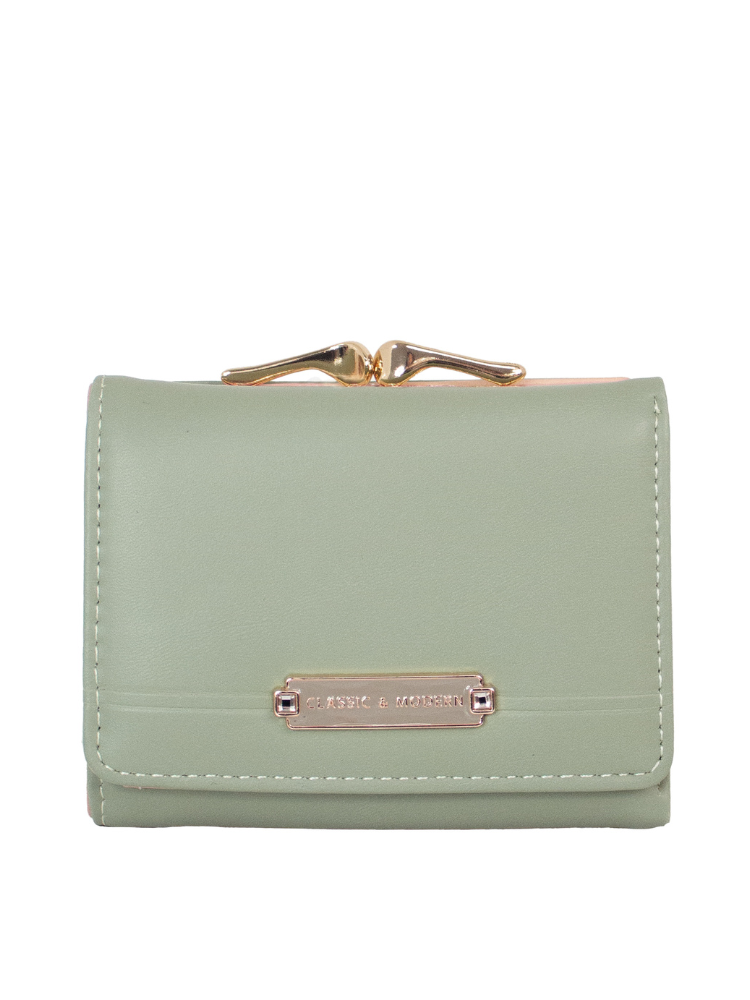 Billetera Madelin Pequeña Para Mujer Yara Mint