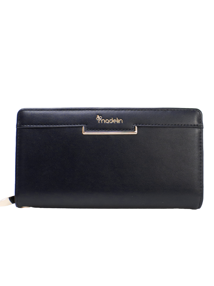 Billetera Madelin Grande Para Dama Yoli Negro