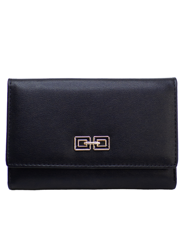 Billetera Madelin Mediana Para Dama Majo Negro
