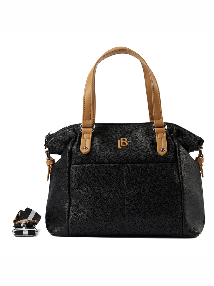 Bolso LB Tipo Tote Eleanor Negro