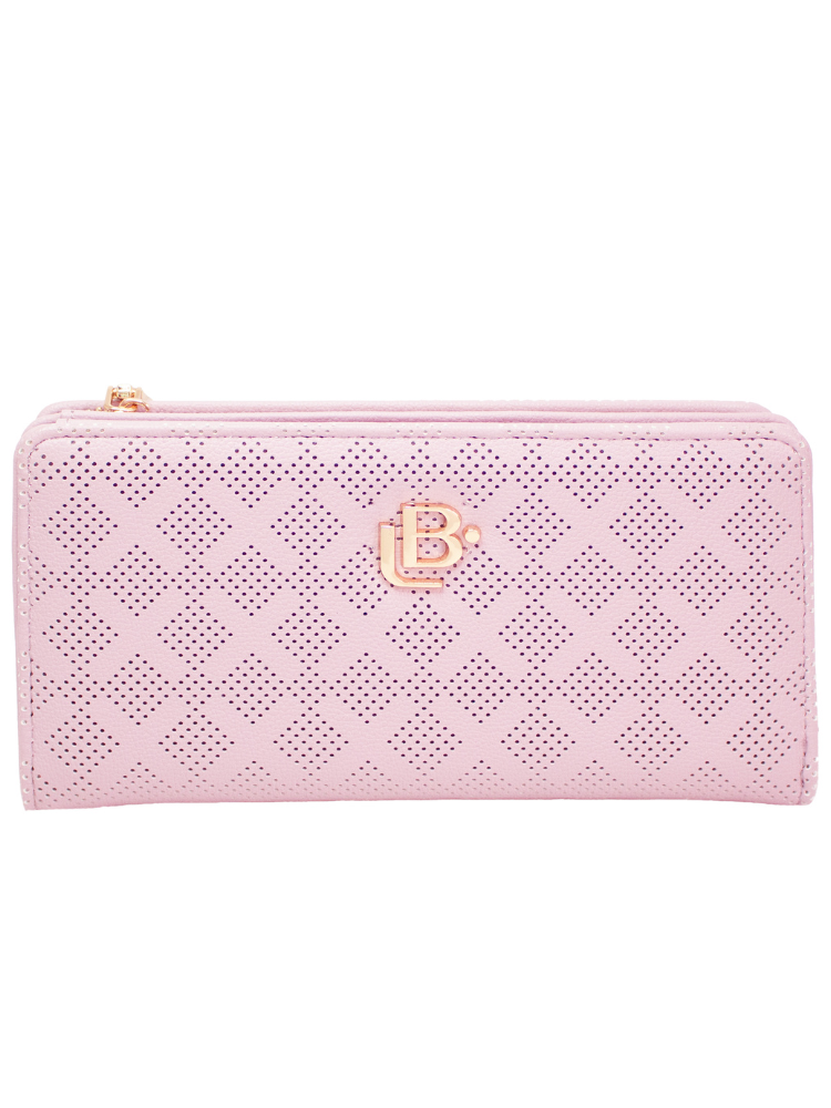 Billetera LB Grande Para Mujer Sahara Rosado