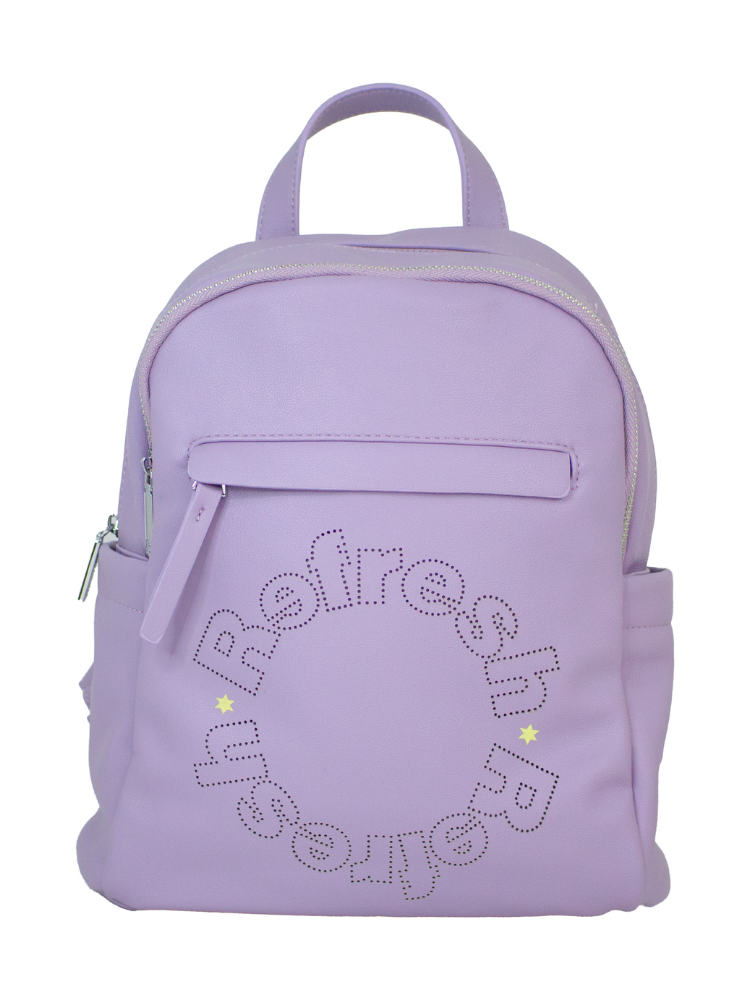 Bolso Refresh Tipo Mochila Samary Lila