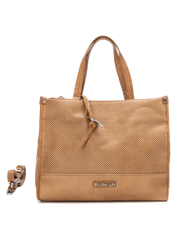 Bolso Resfresh Tipo Satchel Helena Camel