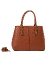 Bolso LB Tipo Satchel Sady Café