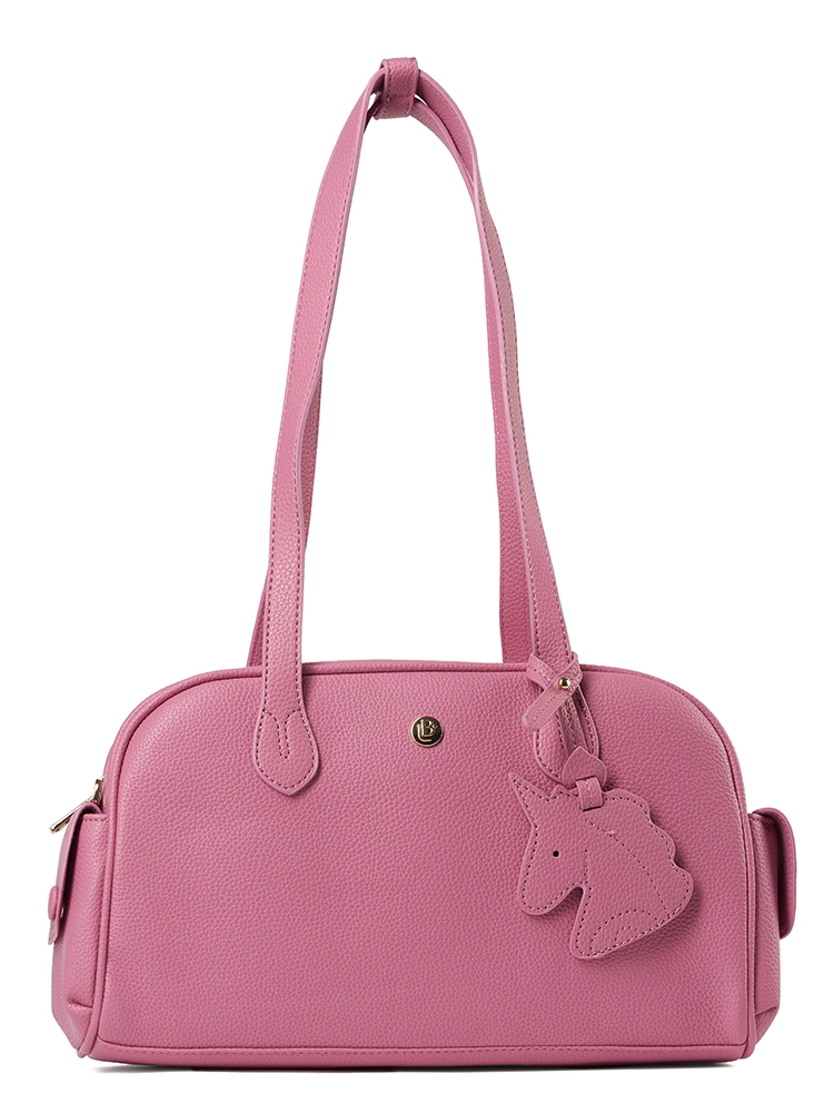 Bolso LB Tipo Bowling Nina Rosado