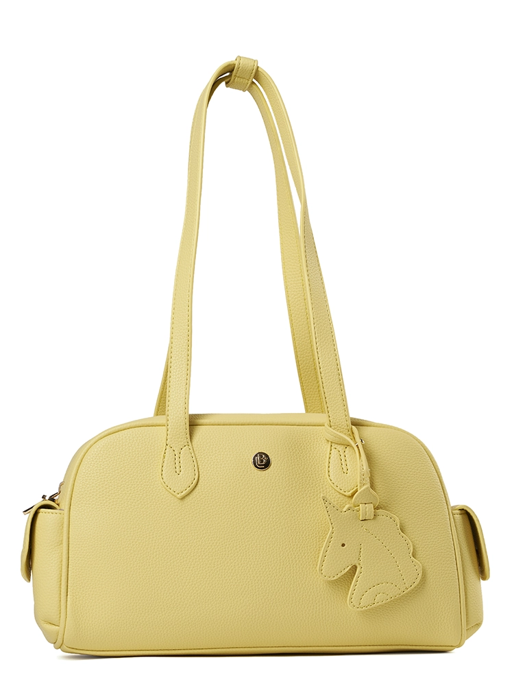 Bolso LB Tipo Bowling Nina Amarillo