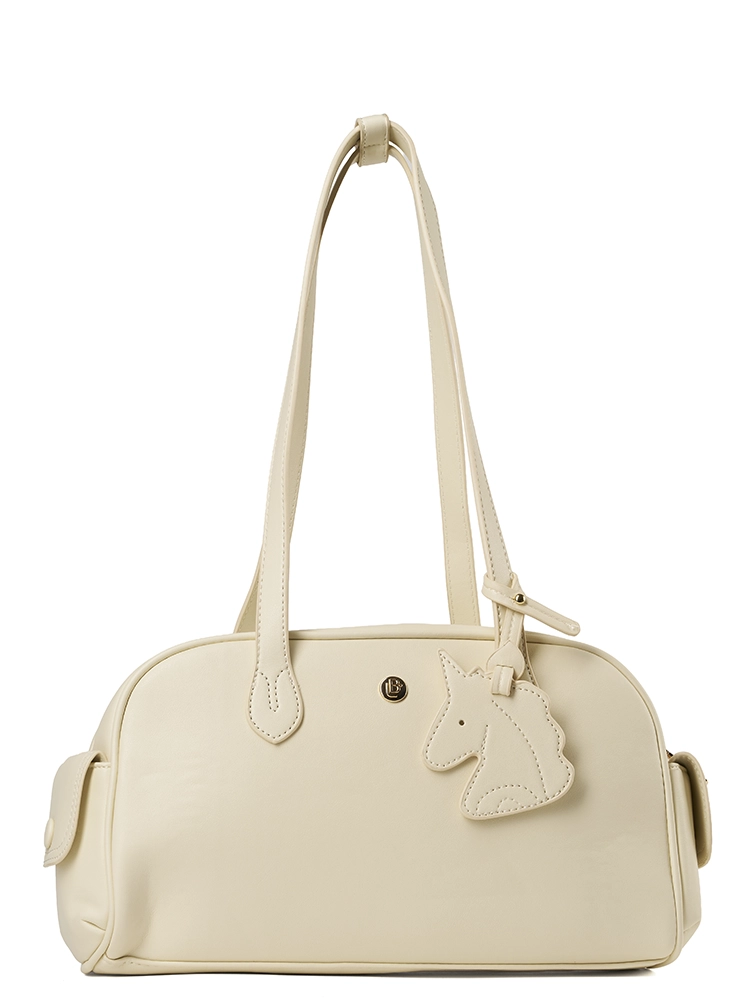 Bolso LB Tipo Bowling Nina Beige