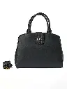 Bolso LB Tipo Satchel Jazmin Negro