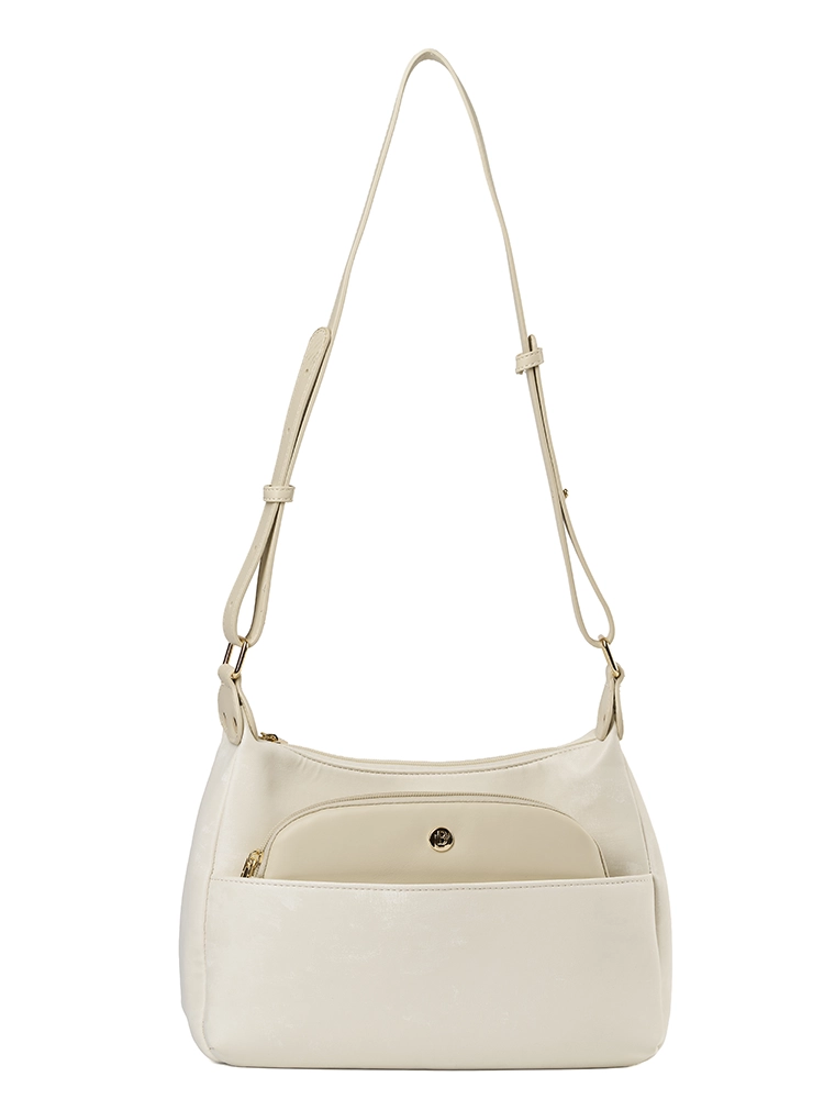 Bolso LB Tipo Hobo Caeli Beige