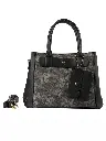 Bolso LB Tipo Satchel Dina Negro