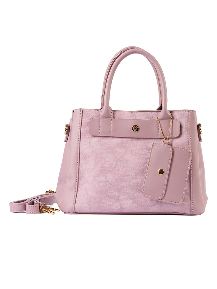 Bolso LB Tipo Satchel Dina Lila