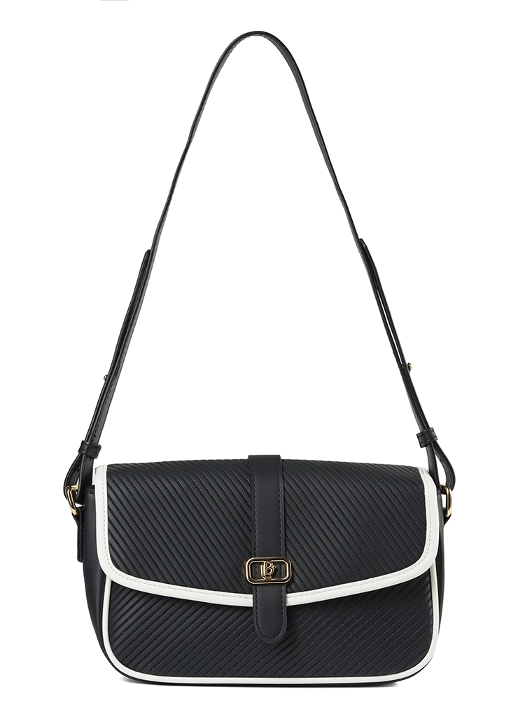 Bolso LB Tipo Bandolera Colección Caroli Negro 