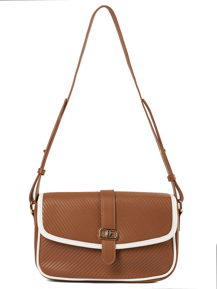 Bolso LB Tipo Bandolera Colección Caroli Café