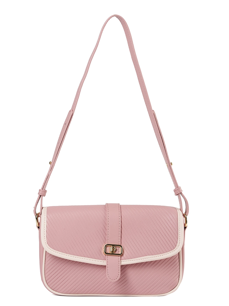 Bolso LB Tipo Bandolera Colección Caroli Rosado