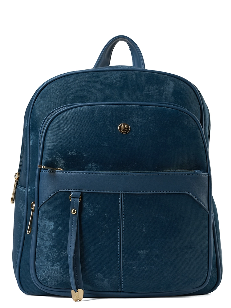 Bolso LB Tipo Mochila Colección Jules Verde Azulado
