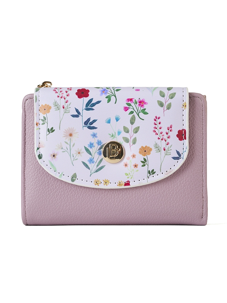 Billetera Pequeña Para Dama Damaris Lila