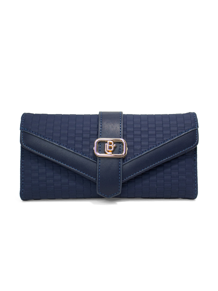 Billetera Grande LB Para Mujer Mayana Azul