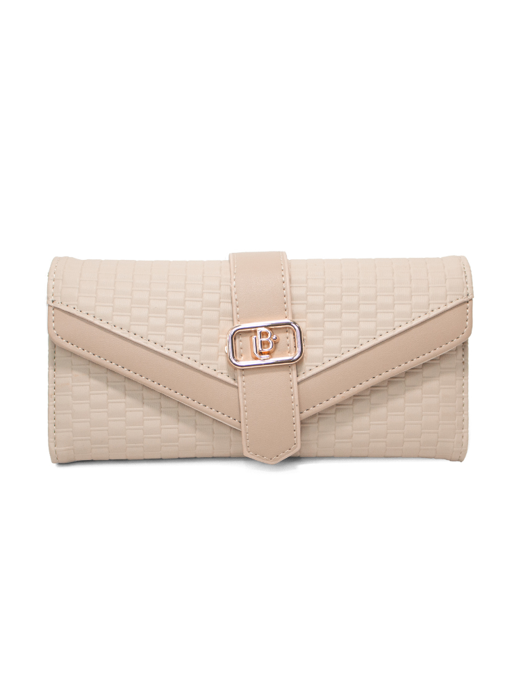 Billetera Grande LB Para Mujer Mayana Beige