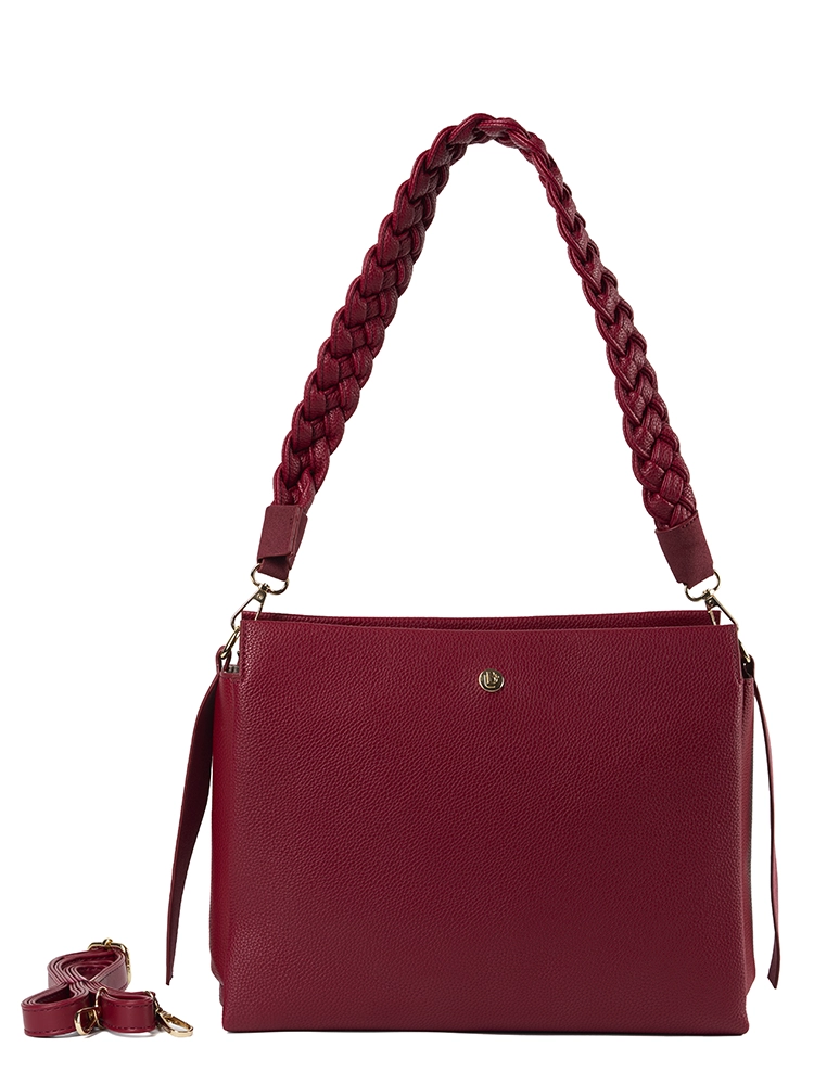 Bolso LB Tipo Tote Madai Burdeos
