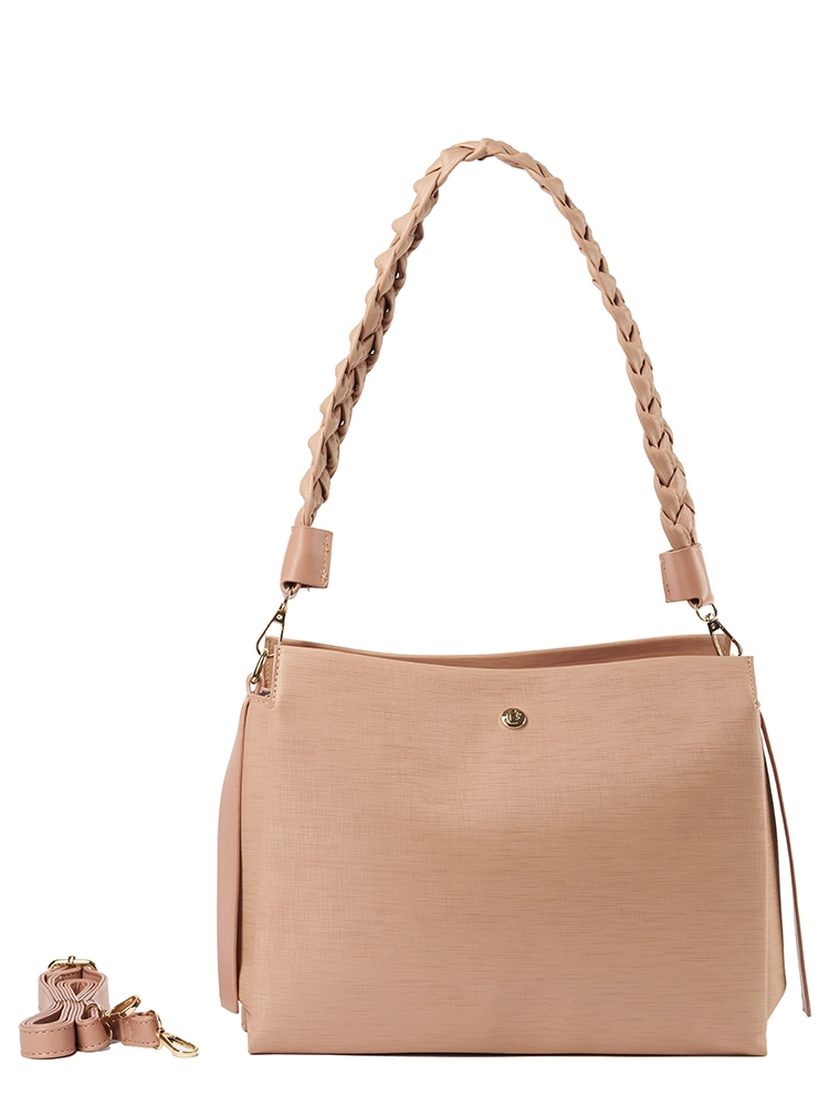 Bolso LB Tipo Tote Madai Rosado