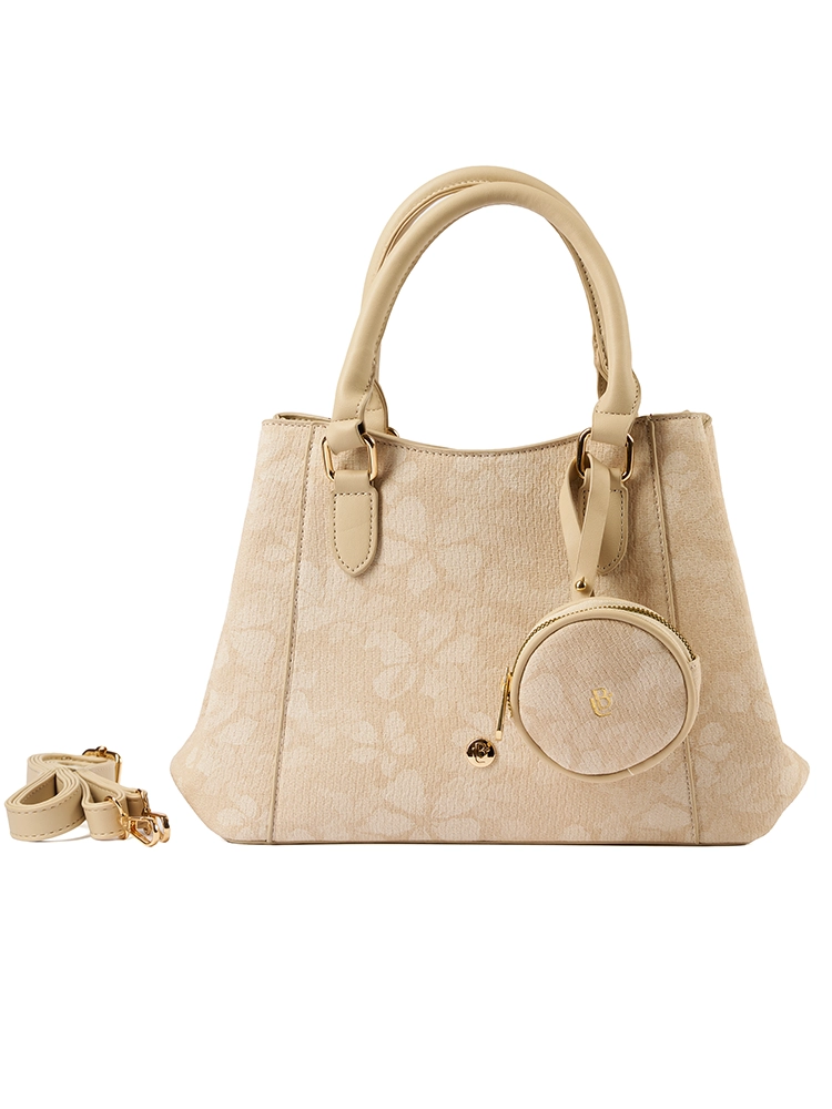 Bolso LB Tipo Satchel Dilia Beige