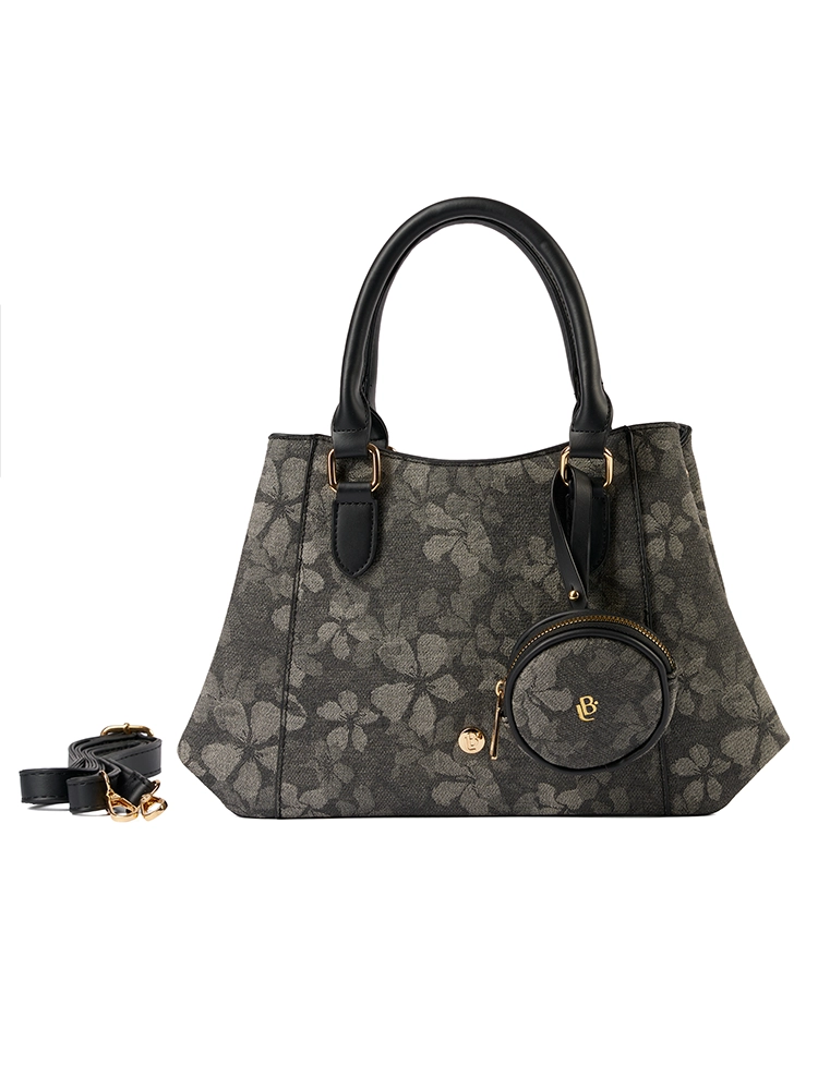 Bolso LB Tipo Satchel Dilia Negro