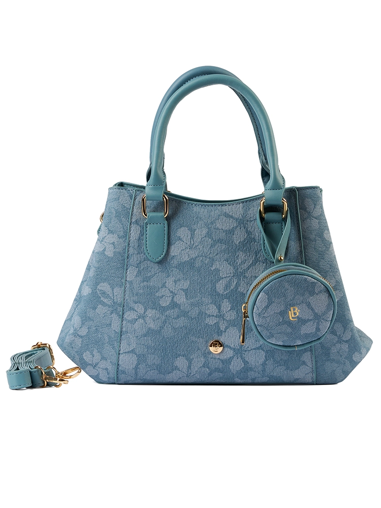 Bolso LB Tipo Satchel Dilia Celeste