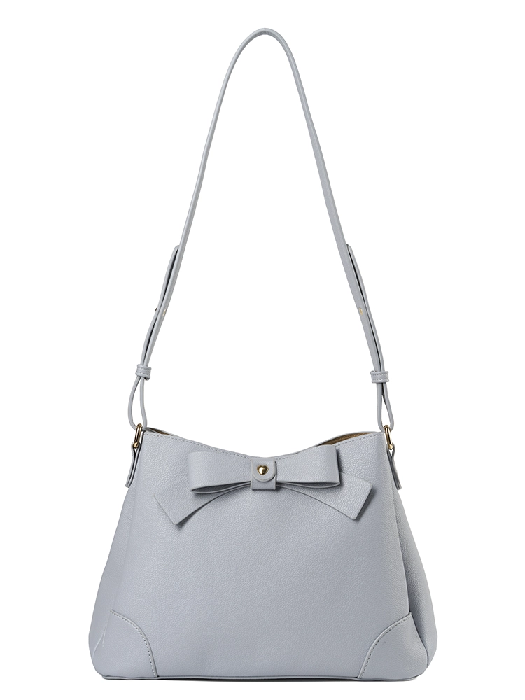 [LB2613-DEN] Bolso LB Tipo Bandolero Karl Celeste