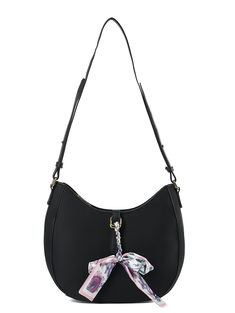 Bolso LB Tipo Baguette Alejandra Negro