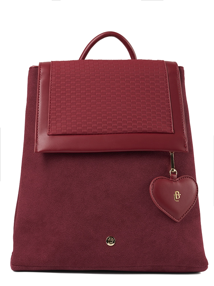Bolso LB Tipo Mochila Colección Sady Burdeos