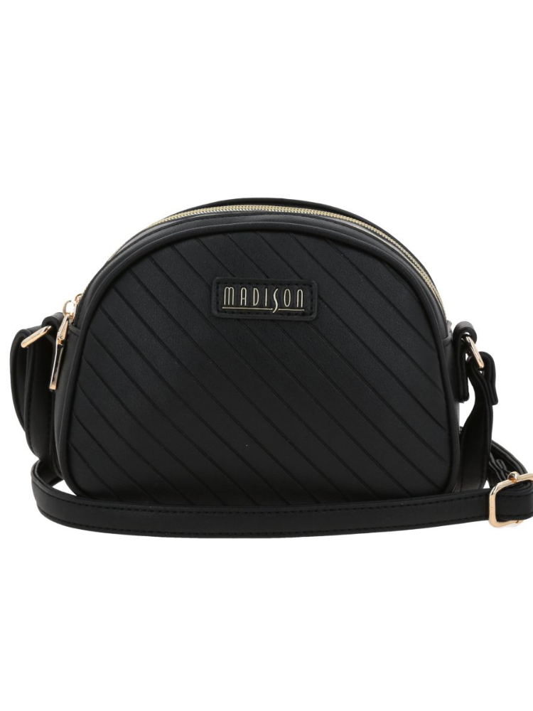 Bolso Bandolero Negro Madison Player 