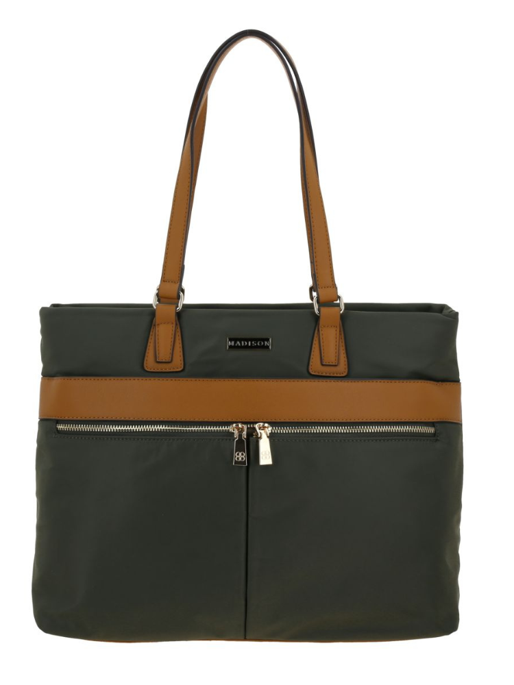 Bolso Tote Verde Militar Madison Cady 