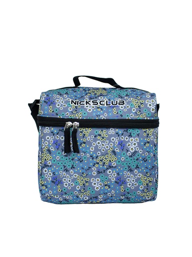 [PIN-68L] Lonchera Nicks Club Pin Floreada Celeste