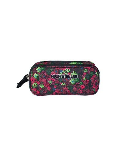 Porta Lápices Nicks Club Floreada Negra