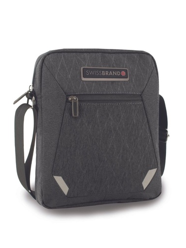 [430403-002] Bolso Swissbrand Para Hombre Dallas Gris