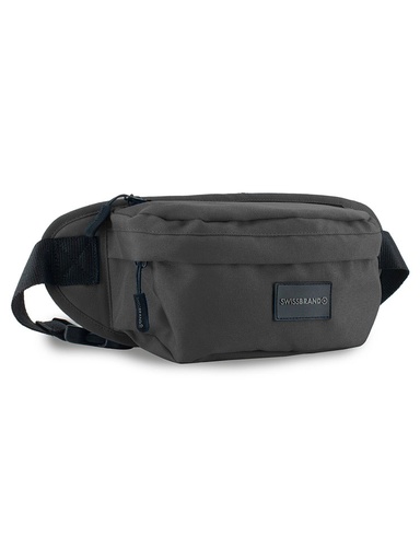 [432424-003] Bolso De Cintura Swissbrand Verdi Dark Grey