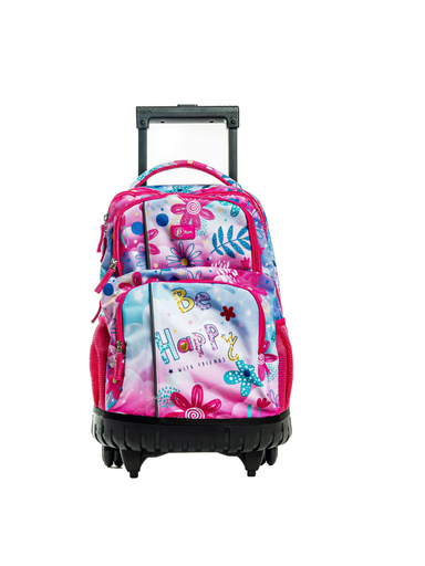 [LBFUN-2T] Mochila Con Ruedas LB Fun Be Happy