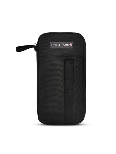 [437423-000] Porta Pasaporte Swissbrand Opfikon Black