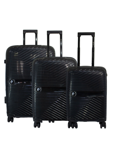 [LBTR3-BK] Set De Maletas LB Oser Negro