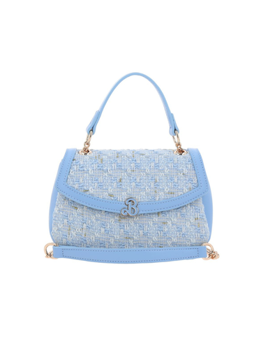 [BR24092-9] Bolso Crossbody Azul Barbie By Gorett Fanny