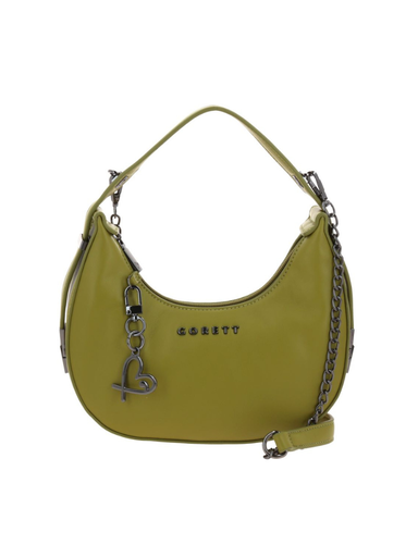 [GF24061-G] 
Bolso Baguette Verde Gorett Evelyn