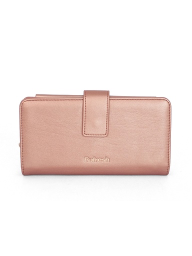 [120217ORO] Billetera Grande Refresh Lía Oro Rosa