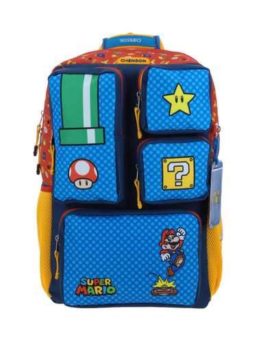 [MB70508-9] Mochila Azul Mario Bros Chenson Onder
