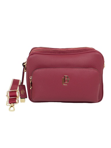 [LB186166BUR] Bolso LB Tipo Bandolera Sara Burdeos
