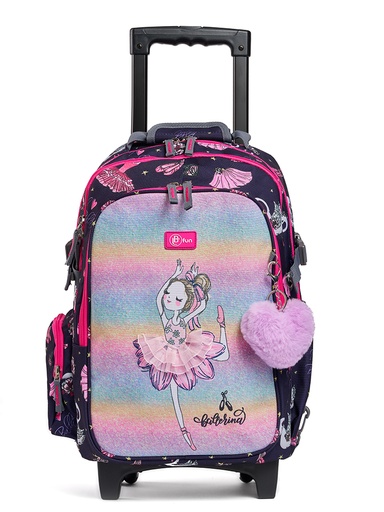 [LBFUN-19T] Mochila Con Ruedas LB Fun Ballerina Dream
