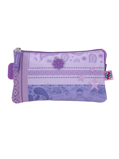 [HG70254-U]  Portalápiz Chenson Morado Happy Girl Cowli